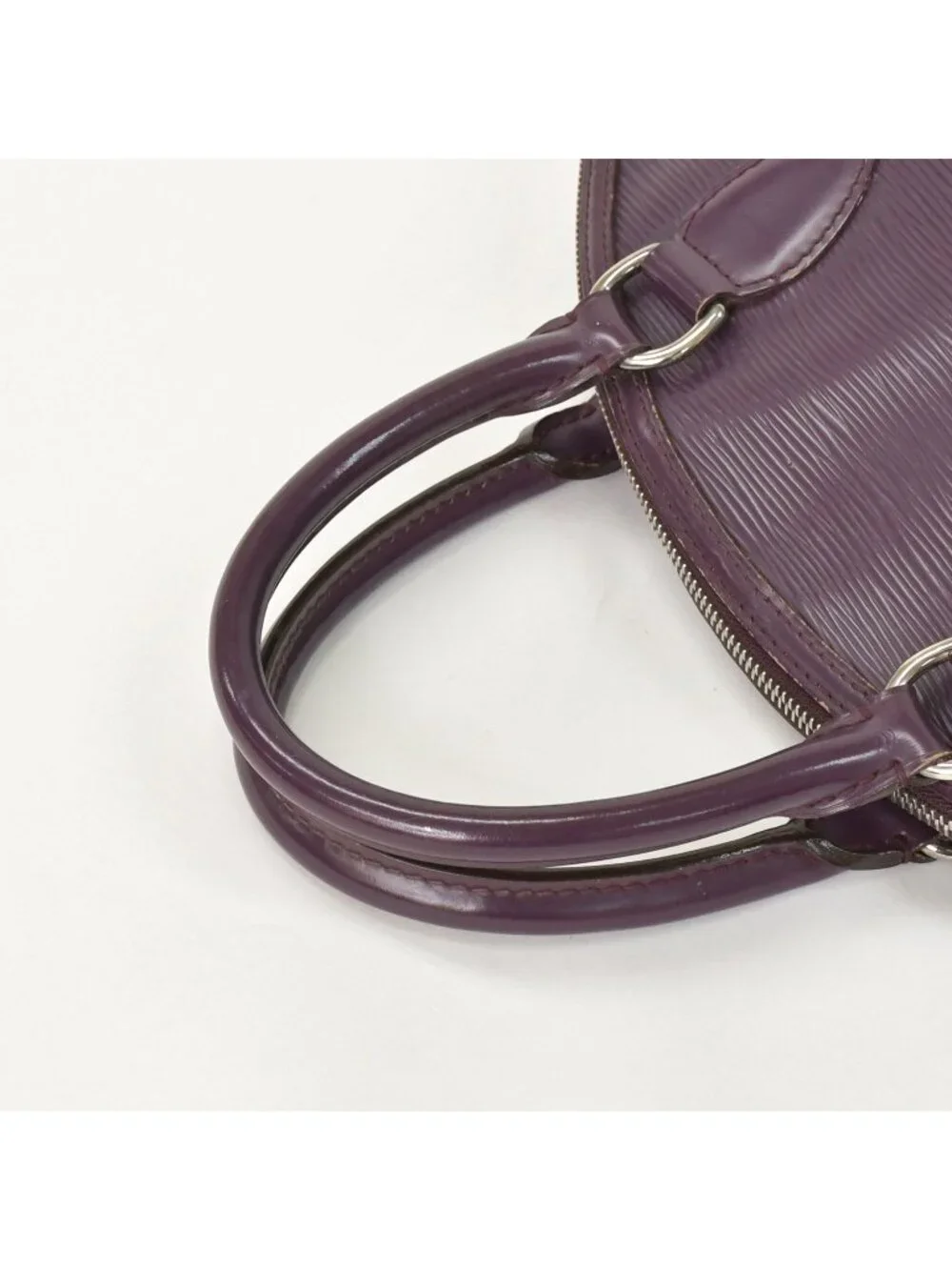 Louis Vuitton Purple Cassis Epi Lockit Handbag